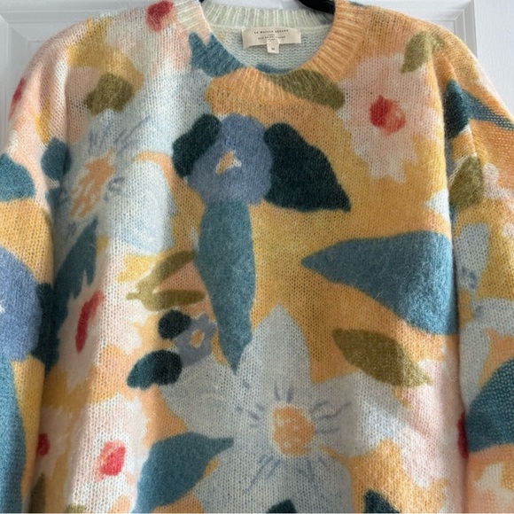 Sezane Isadora Sweater “Flowers” Size M - Picture 6 of 7